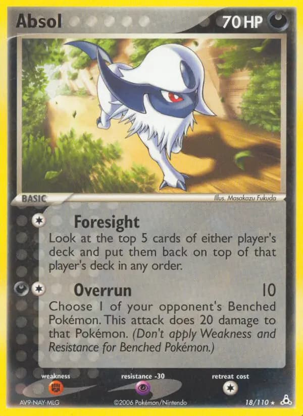 Absol #18 — Holon Phantoms