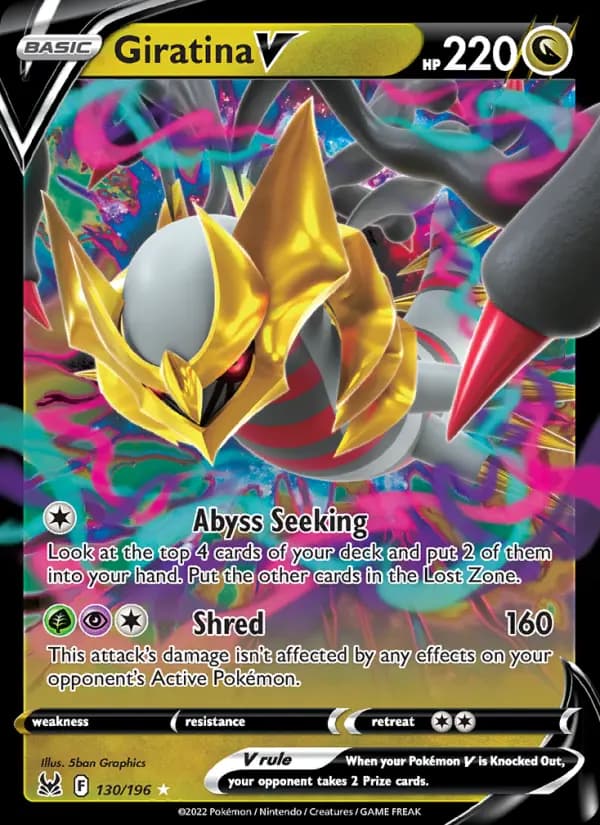 Giratina V #130 — Lost Origin