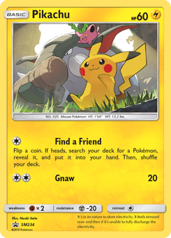 Carte Pokémon Pikachu #SM234 — Promos Soleil et Lune