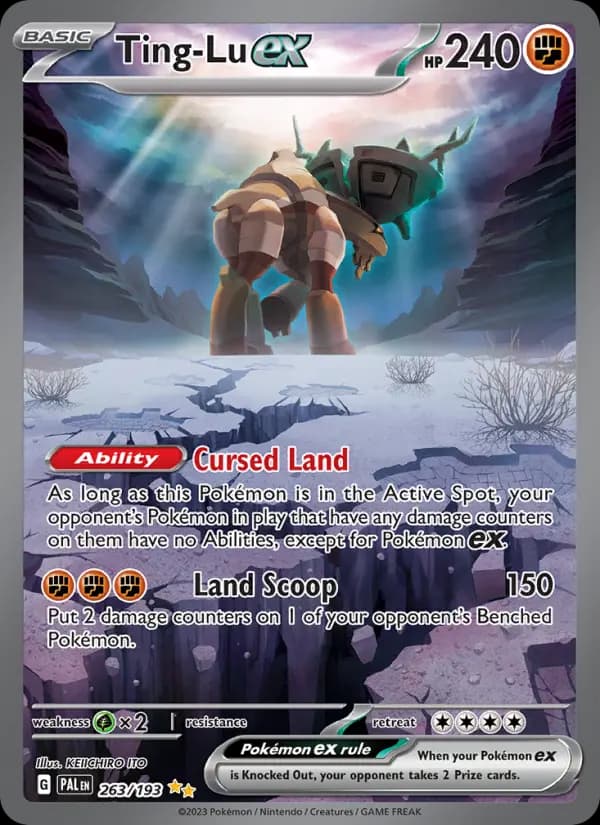 Ting-Lu ex #263 — Paldea Evolved