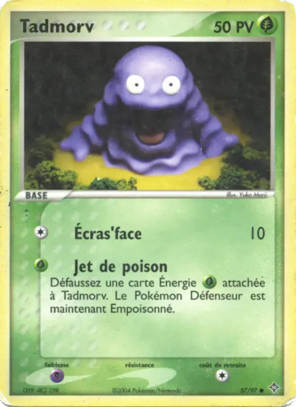 Carte Pokémon Tadmorv #57 — Dragon