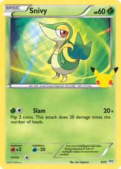 Carte Pokémon Vipélierre #5 — 2021 Promo McDonald's