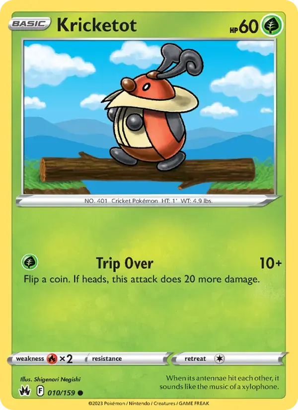 Kricketot #010 — Crown Zenith