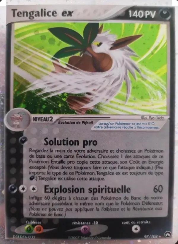 Carte Pokémon Tengalice ex #97 — Gardiens du Pouvoir