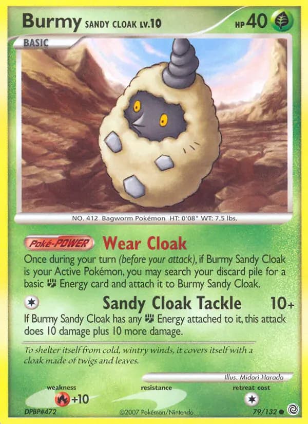 Burmy Sandy Cloak #79 — Secret Wonders