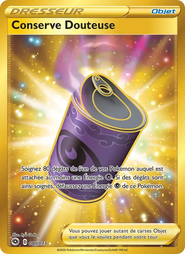Carte Pokémon Conserve Douteuse #80 — La Voie du Maître