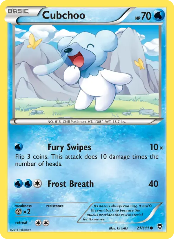 Cubchoo #21 — Furious Fists