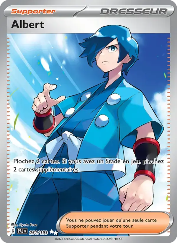 Carte Pokémon Albert #251 — Évolutions à Paldea