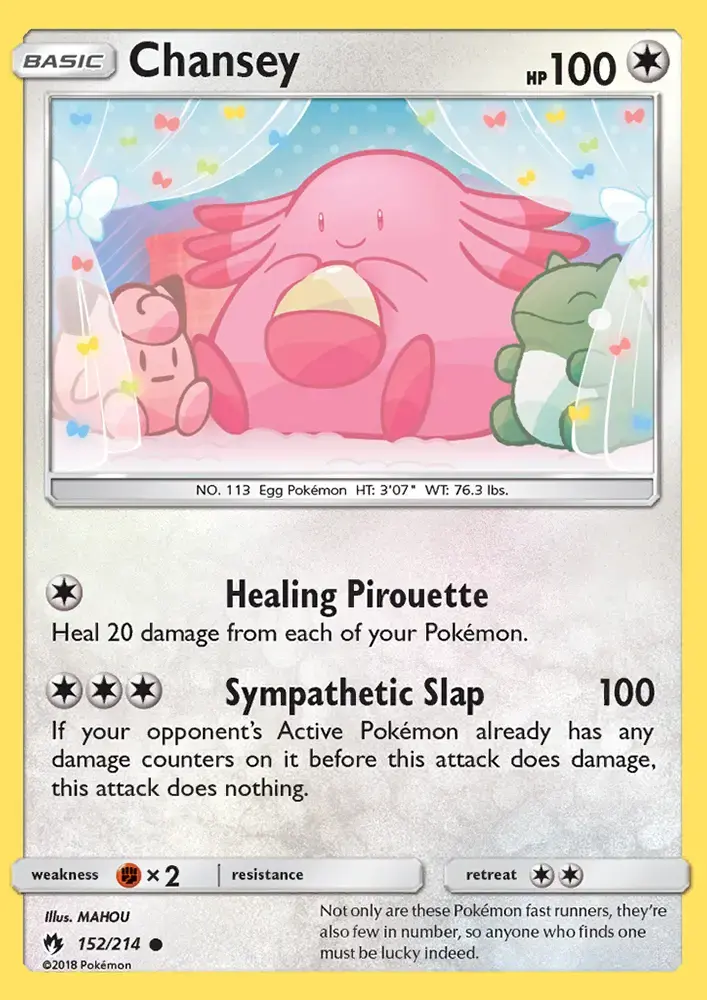 Chansey #152 — Lost Thunder