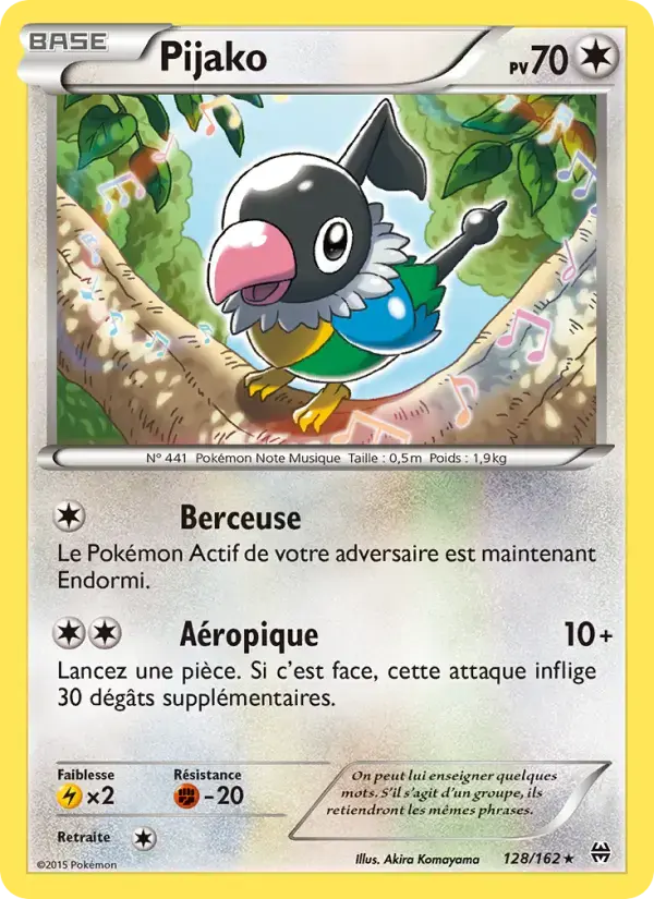 Carte Pokémon Pijako #128 — Impulsion Turbo