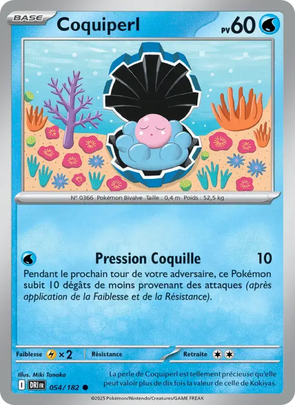 Carte Pokémon Coquiperl #054 — Rivalités Destinées