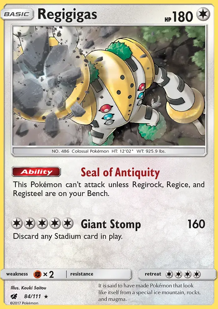 Regigigas #84 — Crimson Invasion