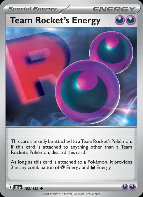 Team Rocket's Energy #182 — Destined Rivals