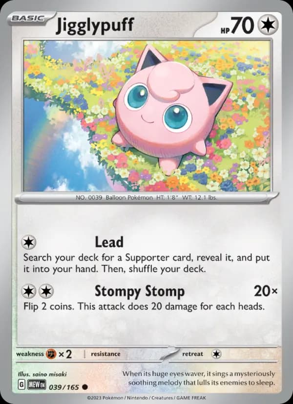 Jigglypuff #039 — 151