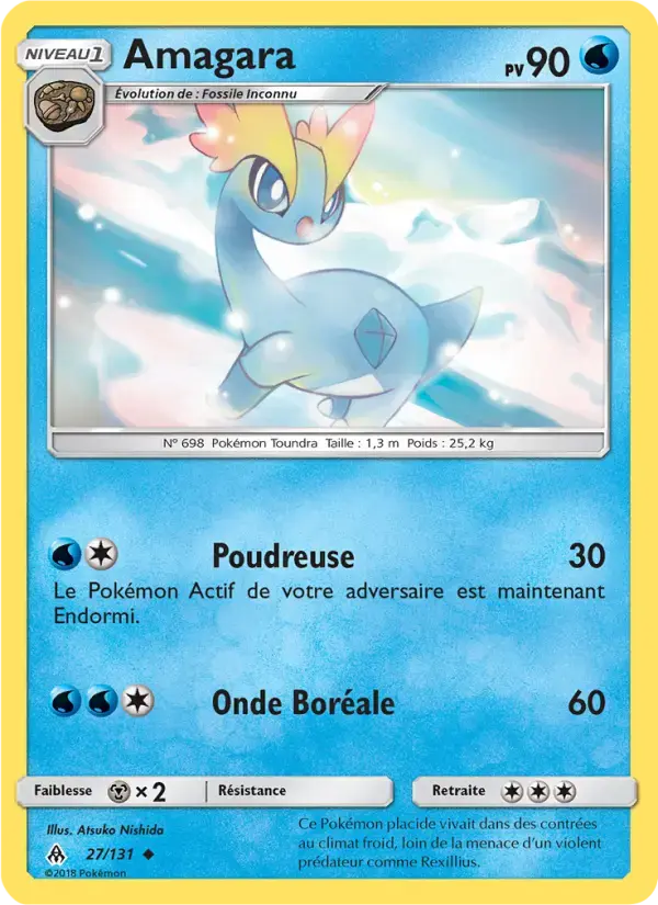 Carte Pokémon Amagara #27 — Lumière Interdite