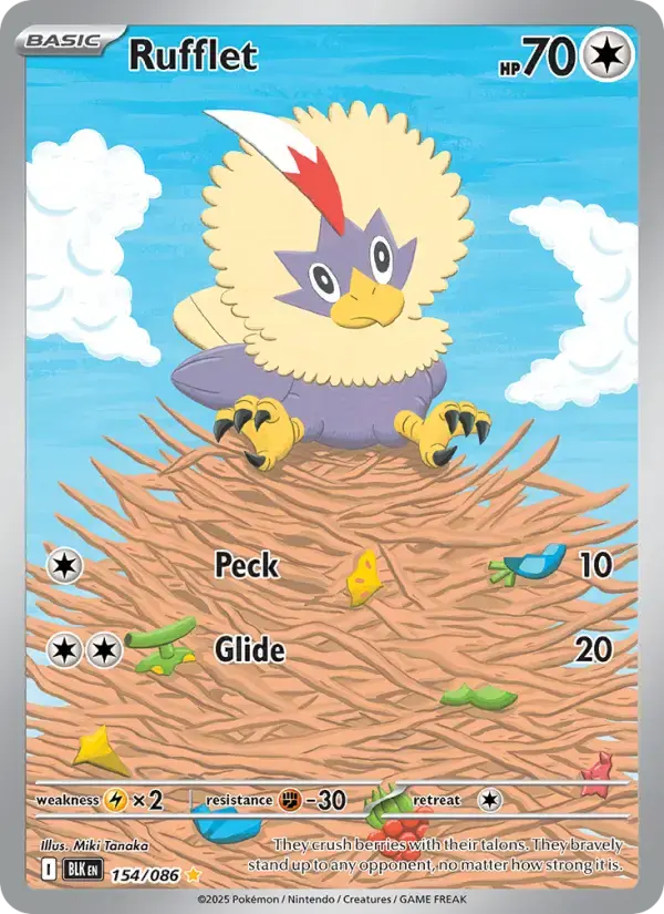 Rufflet #154 — Black Bolt