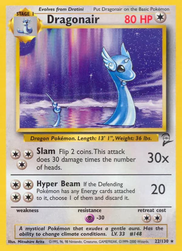 Dragonair #22 — Base Set 2