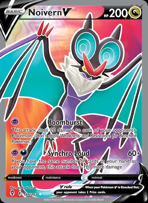 Noivern V #195 — Evolving Skies