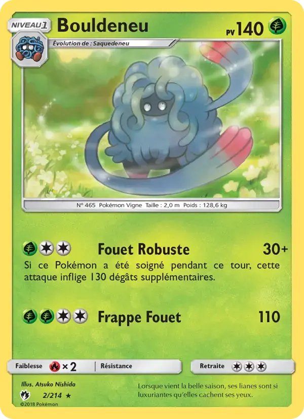 Carte Pokémon Bouldeneu #2 — Tonnerre Perdu