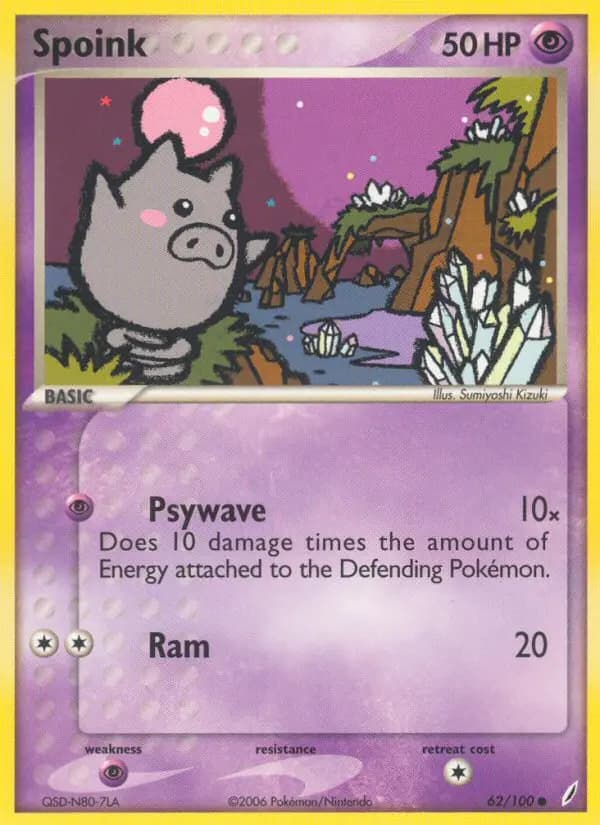 Spoink #62 — Crystal Guardians