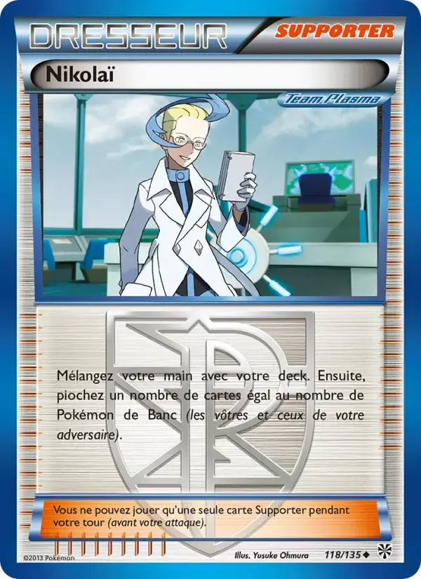 Carte Pokémon Nikolaï #118 — Tempête Plasma