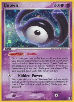 Unown (Z) #H — Unseen Forces