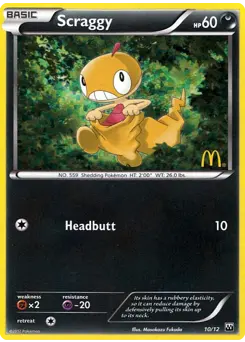Scraggy #10 — 2012 McDonald's Collection