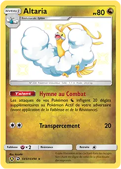 Carte Pokémon Altaria #SV37 — Destinées Occultes
