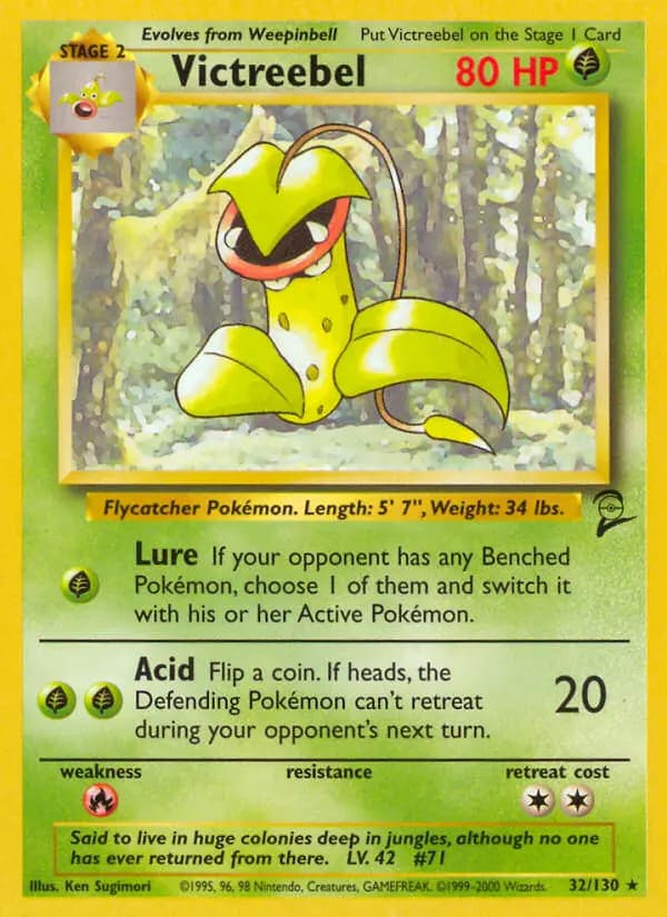 Victreebel #32 — Base Set 2