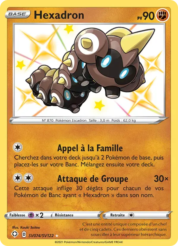 Carte Pokémon Hexadron #SV074 — Destinées Radieuses
