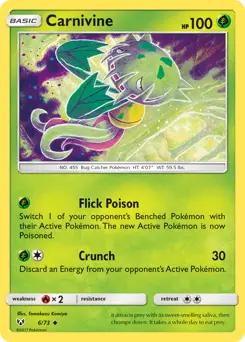 Carnivine #6 — Shining Legends