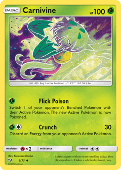 Carnivine #6 — Shining Legends