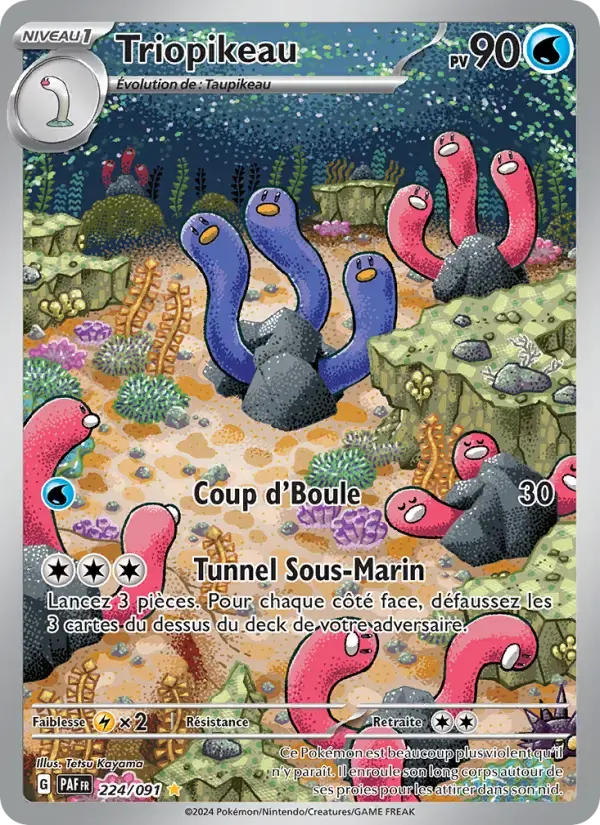 Carte Pokémon Triopikeau #224 — Destinées de Paldea