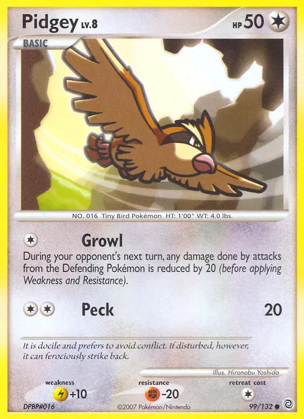 Pidgey #99 — Secret Wonders