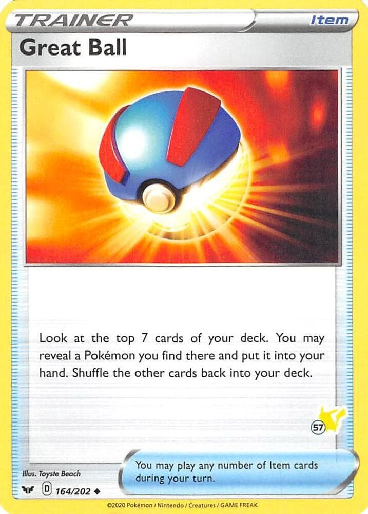 Great Ball #164 Stamp V7 — Sword & Shield