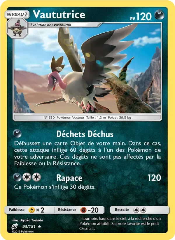 Carte Pokémon Vaututrice #93 — Duo de Choc