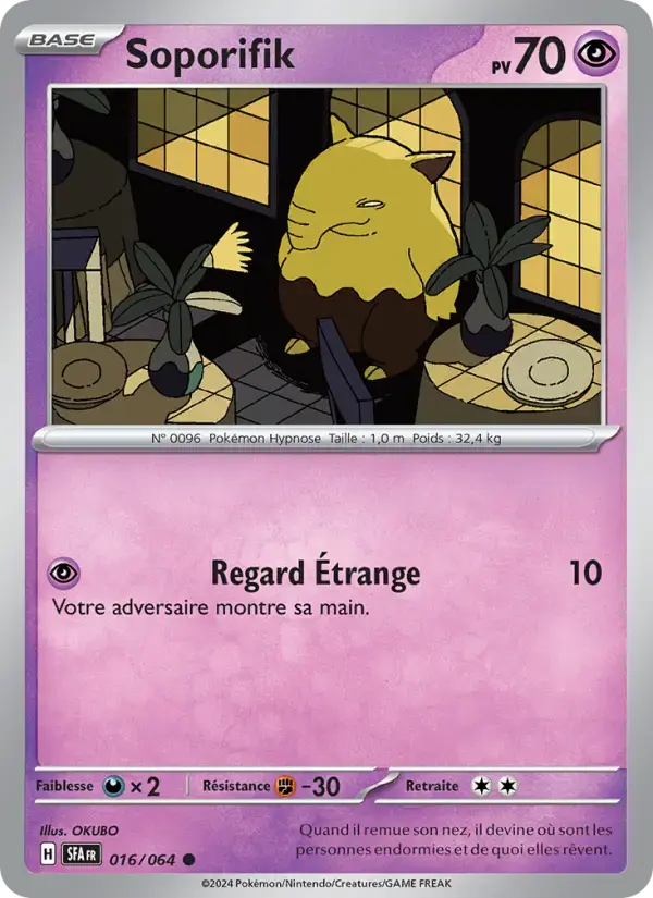 Carte Pokémon Soporifik #016 — Fable Nébuleuse