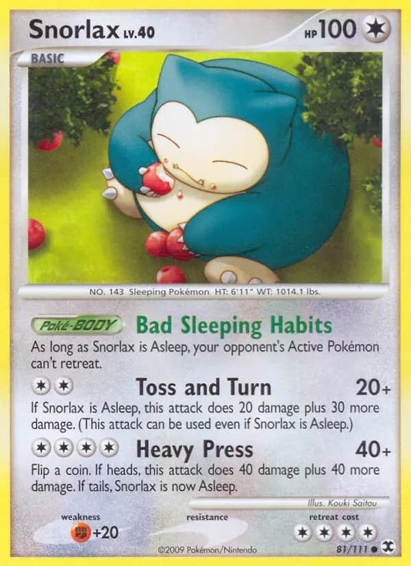 Snorlax #81 — Rising Rivals
