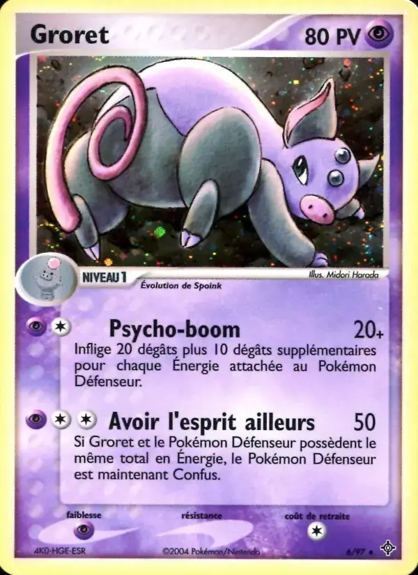 Carte Pokémon Groret #6 — Dragon