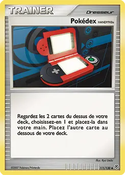 Carte Pokémon Pokédex HANDY910is #111 — Diamant et Perle