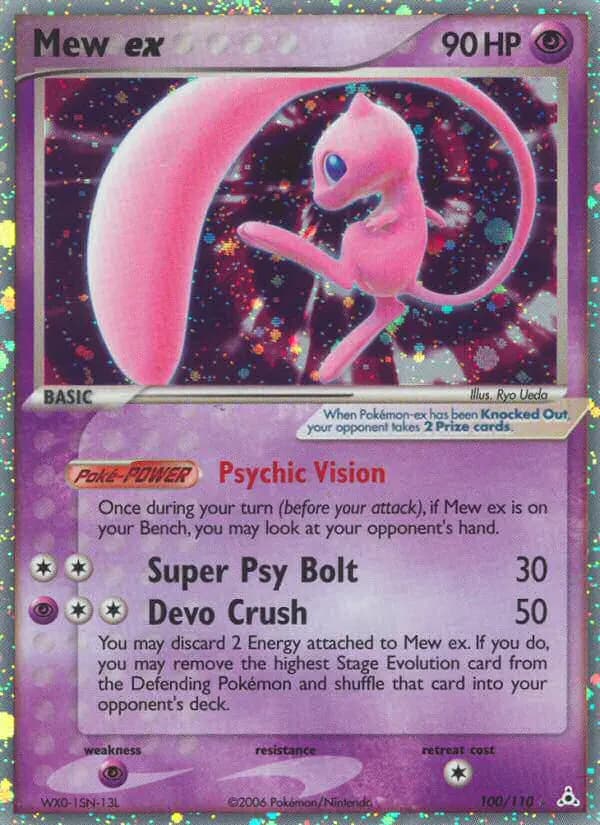 Mew ex #100 — Holon Phantoms