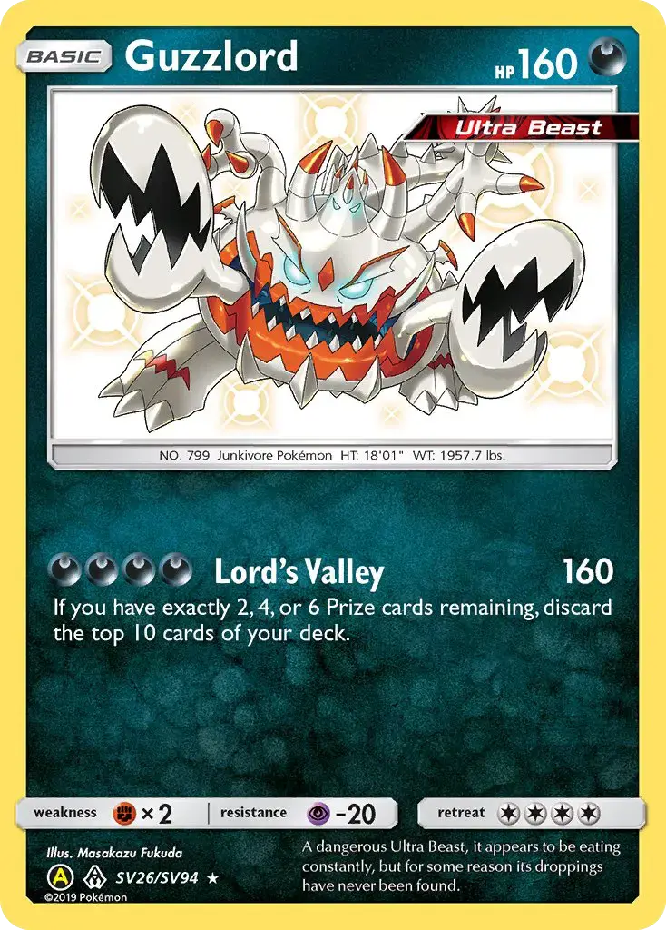 Guzzlord #SV26 — Hidden Fates