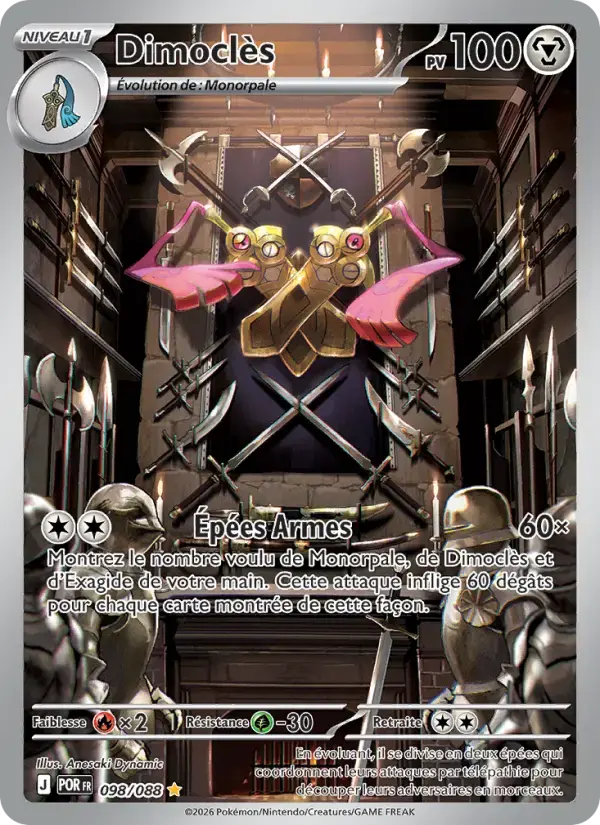Carte Pokémon Dimoclès #098 — Équilibre Parfait