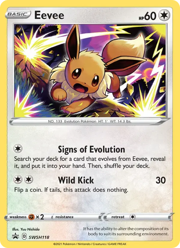 Eevee #SWSH118 — Sword & Shield Promos