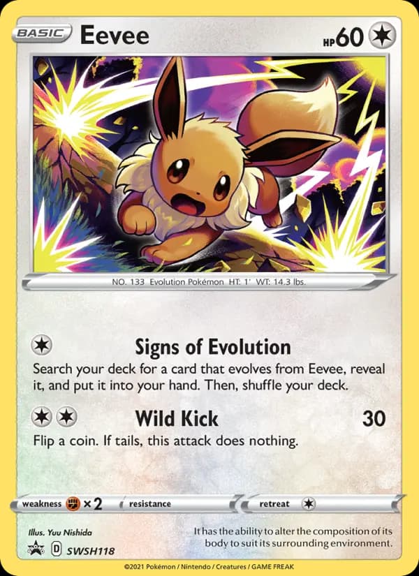 Eevee #SWSH118 — Sword & Shield Promos