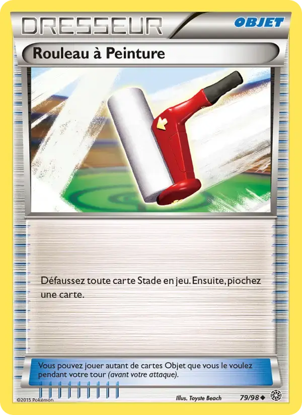 Carte Pokémon Rouleau à Peinture #79 — Origines Antiques