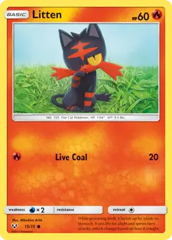 Litten #15 — Shining Legends