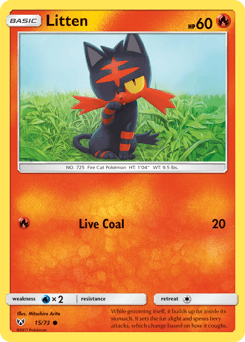 Carte Pokémon Flamiaou #15 — Légendes Brillantes