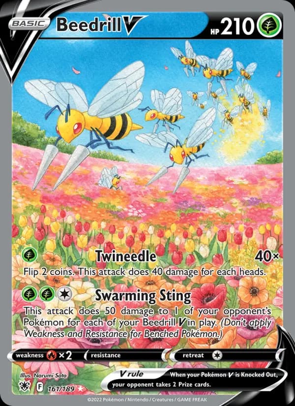 Beedrill V #161 — Astral Radiance