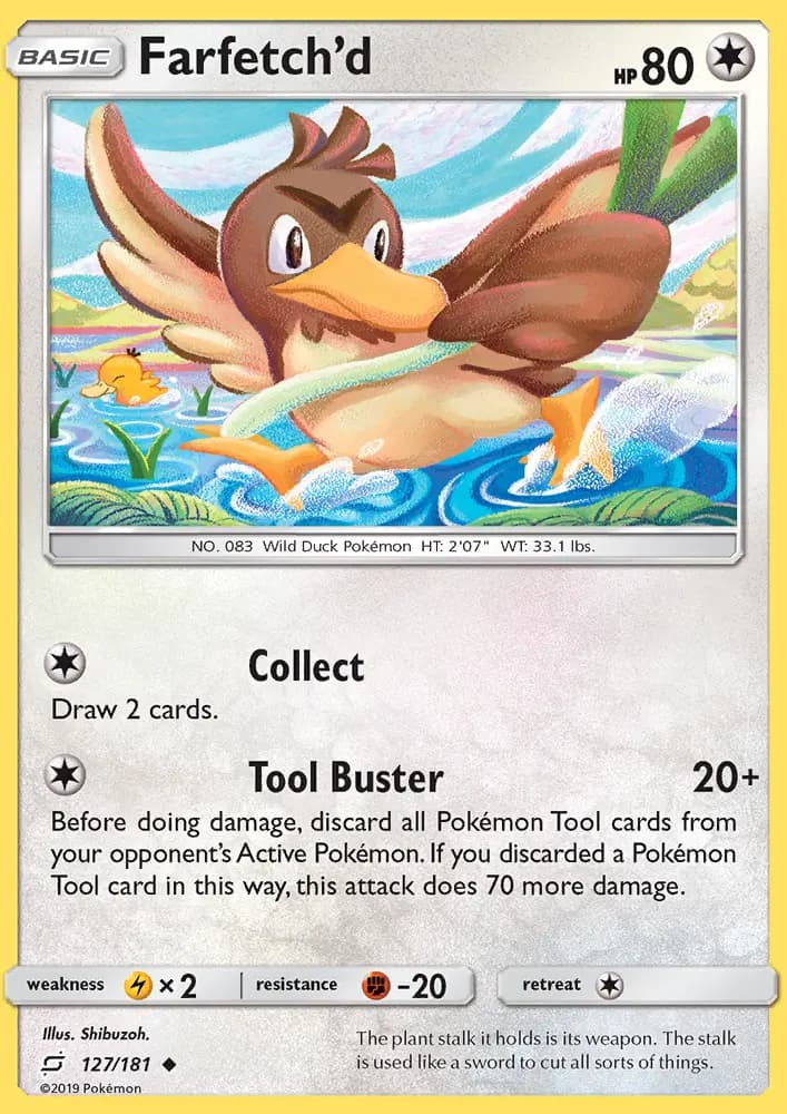 Farfetch’d #127 — Team Up